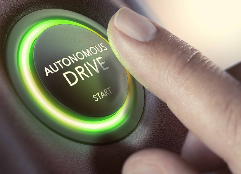 autonomous driving button