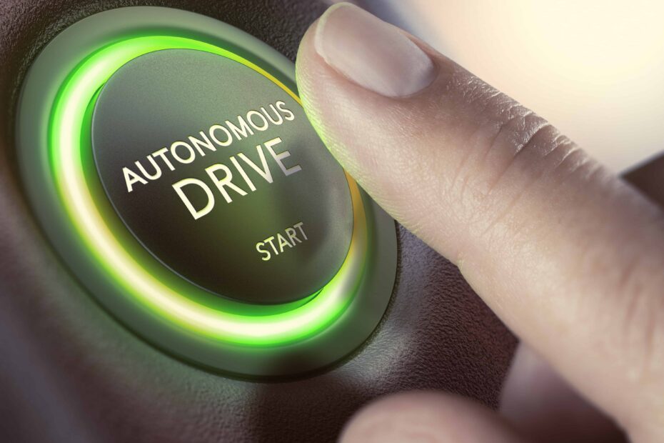 autonomous driving button