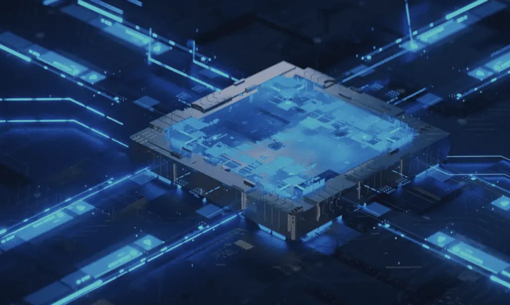Intel chiplet system of chips