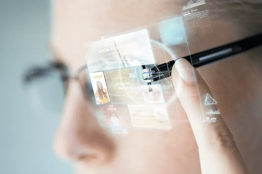 smart glasses for augmented reality