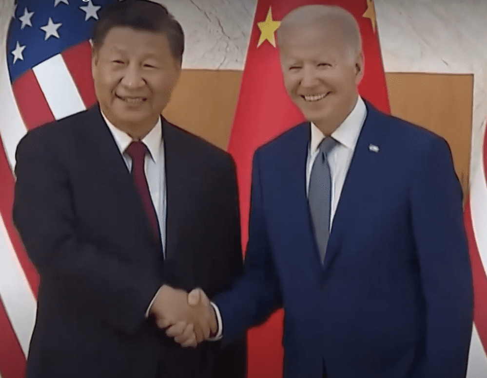 Xi Jinping meets Joe Biden