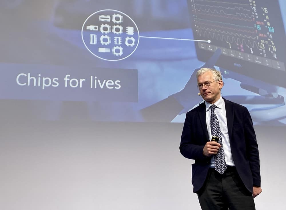 Chips for lives, a keynote speech by Frans Van Houten, a former CEO of Philips
